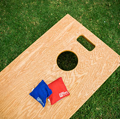 Corn Hole - CPS Company Picnic Specialists │ Company Picnics in Orange County │Irvine Regional Park │ Picnic Games │ Picnic Entertainment │ Activities for Company Picnics │Concessions │ Custom Menus │ We Do it All │ Free Quotes