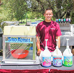 Snowcone Machine - CPS Company Picnic Specialists │ Company Picnics in Orange County │Irvine Regional Park │ Picnic Games │ Picnic Entertainment │ Activities for Company Picnics │Concessions │ Custom Menus │ We Do it All │ Free Quotes