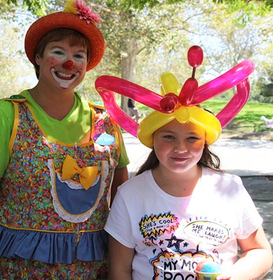 Picnic Balloon Clown